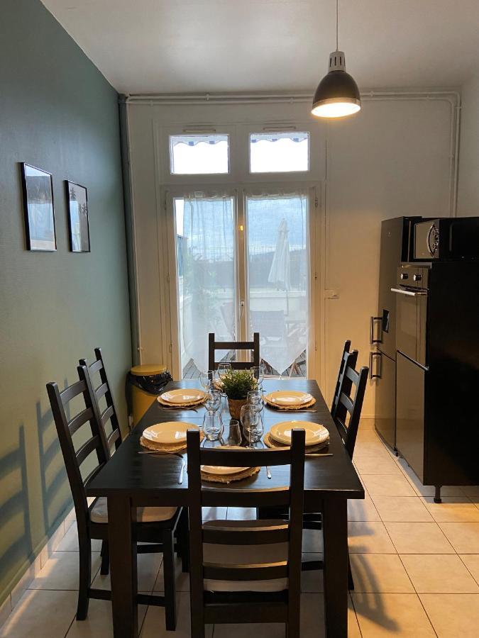 La Terrasse Saumuroise - Vue Chateau & Loire Exteriör bild